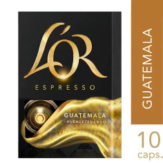 Café Espresso Guatemala 10 Cápsulas L'OR 52g