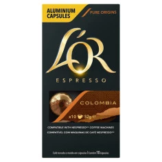 Café Espresso Colombia 10 Cápsulas L'OR 52g