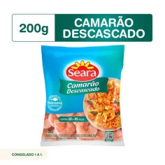 Camarão Descascado 3045 SEARA 200g