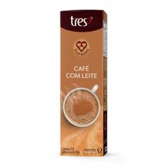 CAFE CAPS CAFE COM LEITE 3 CORACOES C10
