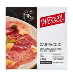 Carpaccio congelado WESSEL 200g