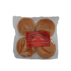 PAO HAMB CASA VICTORIANA BRIOCHE 200G