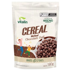 Cereal matinal chocolate ball sem glúten VITALIN 180g