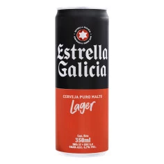 CERV ESTRELLA GALICIA LT PREMIUM LAGER 350ML