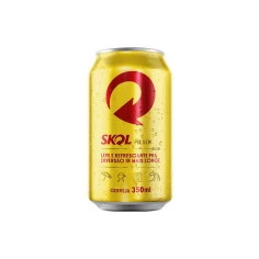 Cerveja Pilsen SKOL 350ml