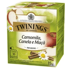 Chá Camomila Canela Maça TWININGS 15g