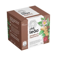 Chá Gengibre e Especiarias LEÃO 16g