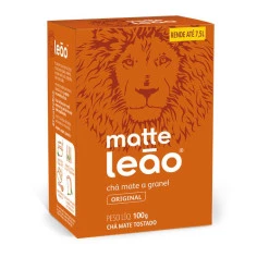 Chá Mate Natural LEÃO 100g