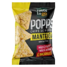CHIPS ROOTS TO GO POPPS MANTEIGA 35G