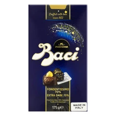 Bombom Extra Dark 70% BACI PERUGINA 175g
