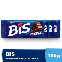 Chocolate Bis Tradicional LACTA 126g