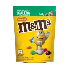 CHOC M M AMENDOIM 148G