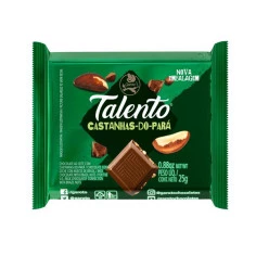 Chocolate Talento com Castanha-do-Pará GAROTO 25g