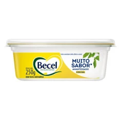 Creme Vegetal Sabor Manteiga com Sal BECEL 250g