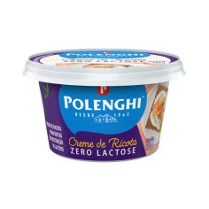 Creme de Queijo Ricota Light Zero Lactose POLENGHI 150g