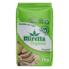 Farinha de Trigo Integral Orgânica MIRELLA 1kg