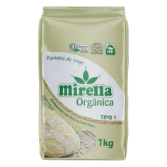 Farinha de Trigo Orgânica MIRELLA 1kg