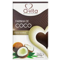 FARINHA DE COCO Q VITA 100G