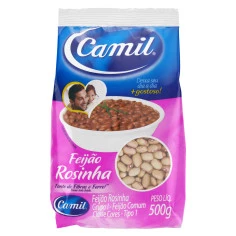 Feijão Rosinha CAMIL 500g