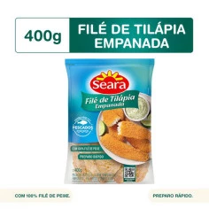 Filé de Tilápia Empanado SEARA 400g