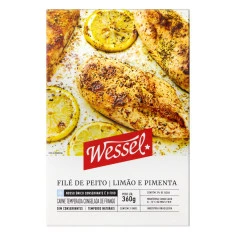 Filet Peito de Frango Limão e Pimenta WESSEL 360g