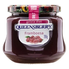 GELEIA QUEENSB DIET FRAMB 280G