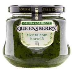 Geleia de Menta com Hortelã QUEENSBERRY 320g
