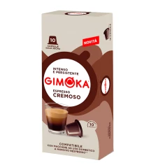 Café Cremoso 10 Cápsulas Nespresso GIMOKA 55g