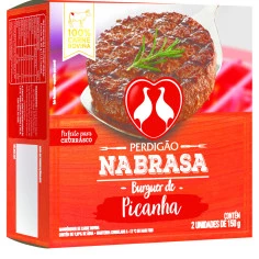 Hambúrguer de Picanha na brasa PERDIGÃO 300gr