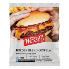 Hambúrguer de Costela Blend Wessel 120gr 