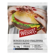 Hambúrguer de Fraldinha blend WESSEL 120gr