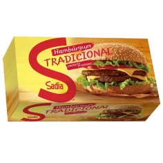 Hambúrguer Bovino Tradicional SADIA 672g