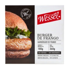 Hambúrguer de Frango WESSEL 330gr