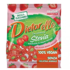 BALA GOMA DIETORELLE MORANGO 70G