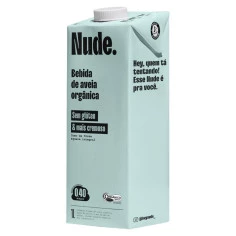 Bebida de Aveia Orgânica Mais Cálcio NUDE 1l