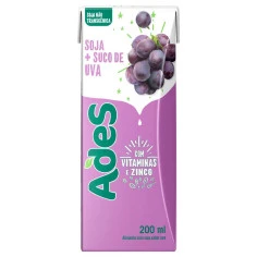 Bebida de Soja de Uva ADES 200ml