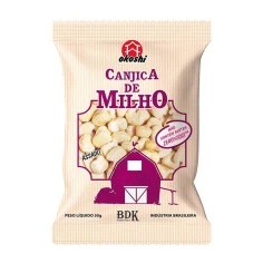 Canjica de milho com acucar organico OKOSHI 50g