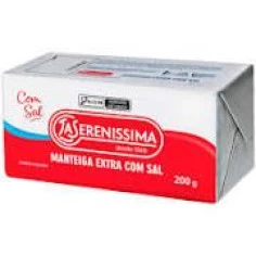 Manteiga Extra com Sal LA SERENÍSSIMA 200g