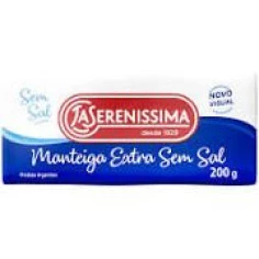 Manteiga Extra sem Sal LA SERENÍSSIMA 200g