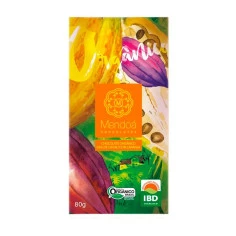 Chocolate com Laranja 55% Cacau Orgânico MENDOÁ 80g
