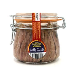 Filé de Biqueirão Anchovado em Óleo de Girassol FLOTT 600g