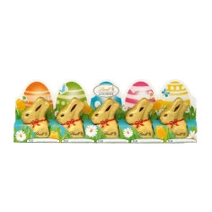 Mini Coelhos Gold de Chocolate ao Leite LINDT 50g