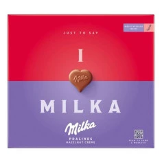 Bombom Recheado I Love MILKA 100g