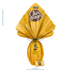 Ovo de Páscoa Ouro Branco LACTA 359g