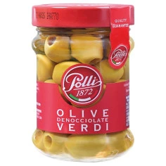 Azeitona verde sem caroço POLLI 290g