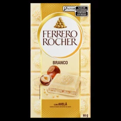 Chocolate Branco com Avelã FERRERO ROCHER 90g