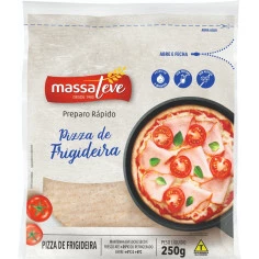 Massa para Pizza de Frigideira MASSA LEVE 250g 