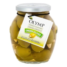 Azeitona Verde com Amêndoa OLÝMP 200g