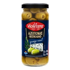 Azeitona Verde com Queijo Azul LA VIOLETERA 130g