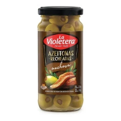 Azeitona Verde com Anchova LA VIOLETERA 130g